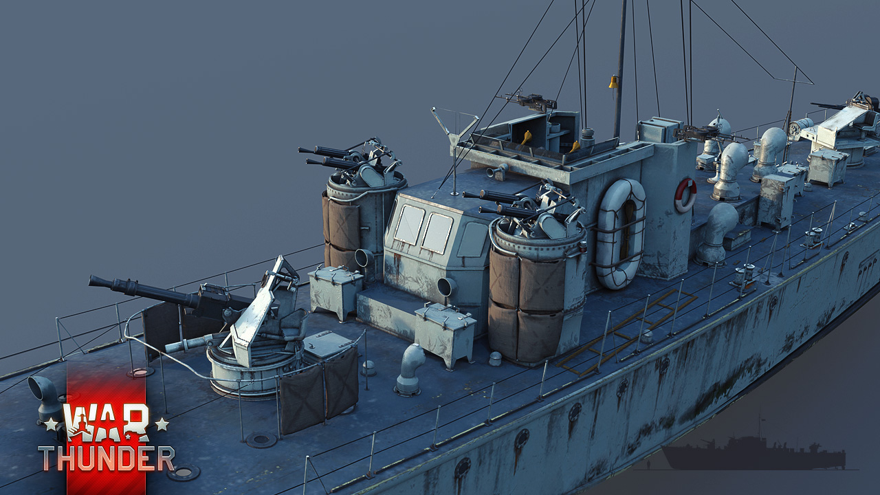 [Development] The Fairmile D motor torpedo boat: Dog Boat ...