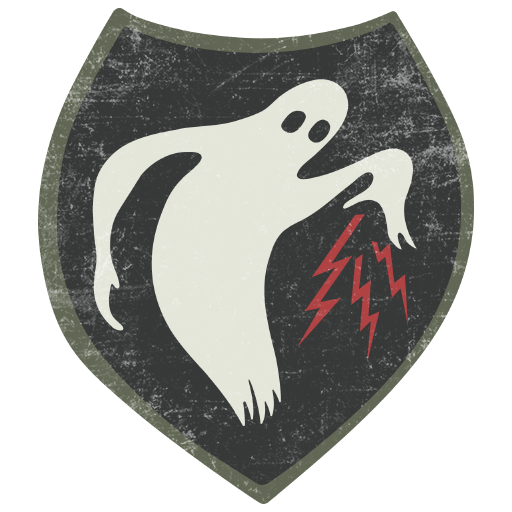 ghost logo military