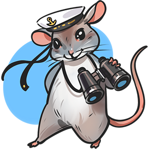 Декаль “Капитан Мышь”