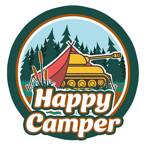 Декаль Happy Camper
