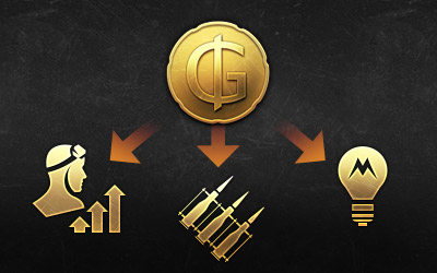 GJN can be used to purchase Golden Eagles, meaning that their owners have access to RP transfer, crew skill training, modification purchases, and other features unlocked by the premium currency.