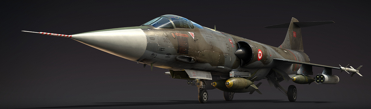 Предзаказ — Набор F-104S TAF