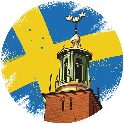 Декаль «500 лет независимости Швеции»